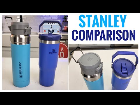 STANLEY Flip GO and Flip Straw IceFlow Tumbler Comparison