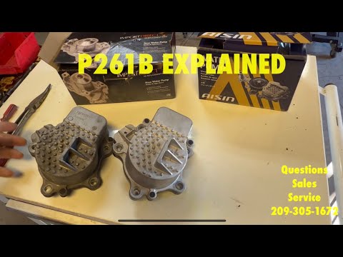PRIUS WATER PUMP FAIL. P261B code problems 2010-2015 Prius