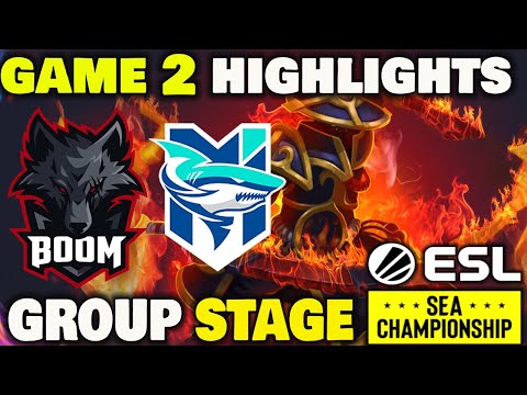Boom Esports vs MS Chonburi Game 2 Highlights ESL SEA Championship 2020 Group Stage