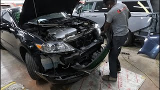 2015 LEXUS ES 350 how to take the front bumper off yourself