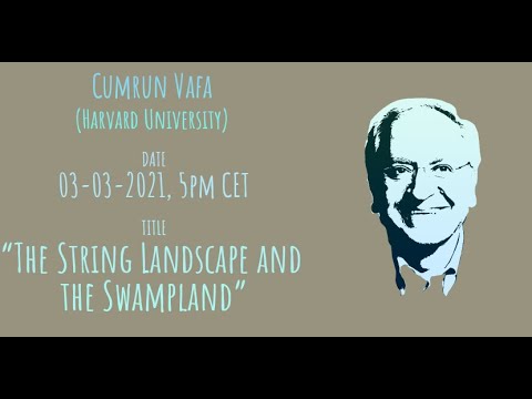 GGI Tea Breaks' Seminars - Cumrun Vafa (Harvard University)