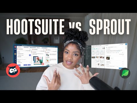 ⁠The BEST social media management tool for large businesses | Hootsuite vs Sprout Social
