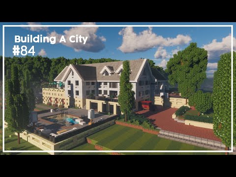 Building A City #84 // Mansion // Minecraft Timelapse