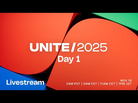 Unite 2025 Community Hangout - Day 1 Live From Barcelona