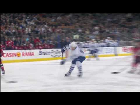 Nikolai Kulemin Goal - Devils 0 - Leafs 1 - Feb 2nd 2010 (HD)