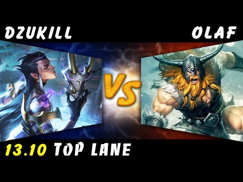 Dzukill - Yone vs Olaf TOP Patch 13.10 - Yone Gameplay