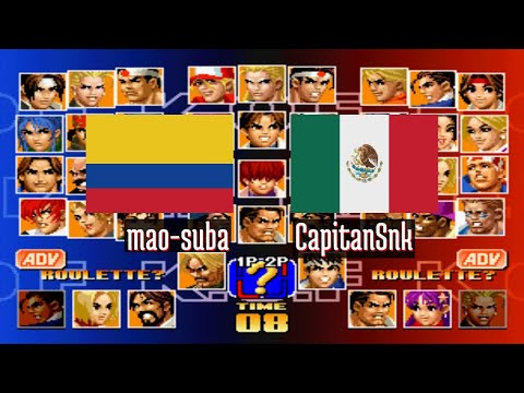King of Fighters 98 - mao-suba (CO) vs CapitanSnk (MX)