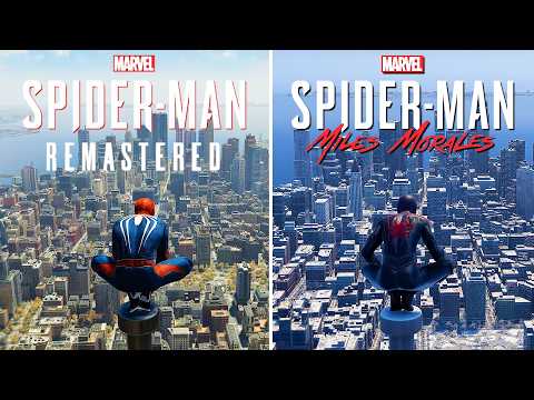 SPIDER-MAN REMASTERED vs SPIDER-MAN MILES MORALES - Best Comparison