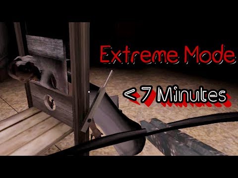 Granny Extreme Mode Less Than 7 Minutes