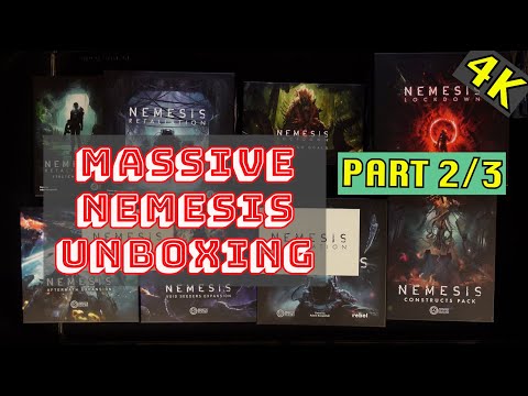[4K] Nemesis Lockdown - Massive Nemesis Unboxing [Part 2] [GAMEFOUND]