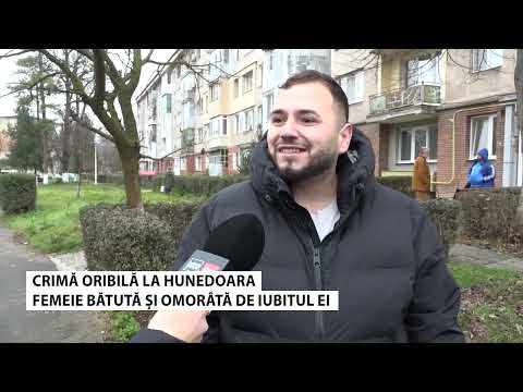 HORRIBLE CRIME IN HUNEDOARA | Woman beaten and KILLED by her boyfriend