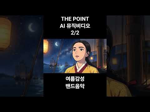 청량한 분위기의 여름 바다감성 밴드뮤비  #aivideo #aimusic #aimusicvideo #여름 #…