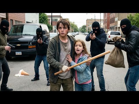 Thugs Tried to Kidnap the Hells Angel’s Daughter, A Homeless Boy Fought Them Off with a Stick...