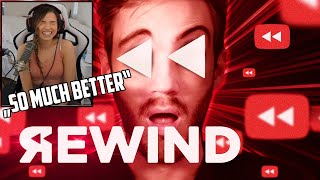 Pokimane Reacts To YouTube Rewind 2019, but it's actually good