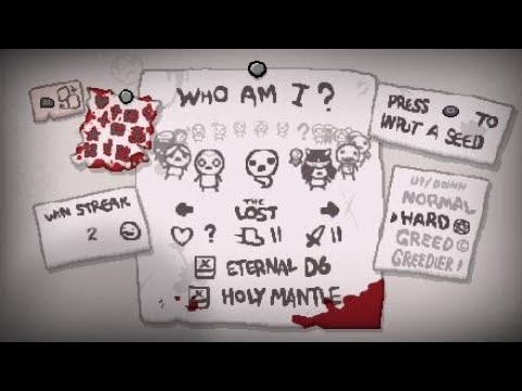 The Binding of Isaac: Lost vs Delirium Godhead unlock