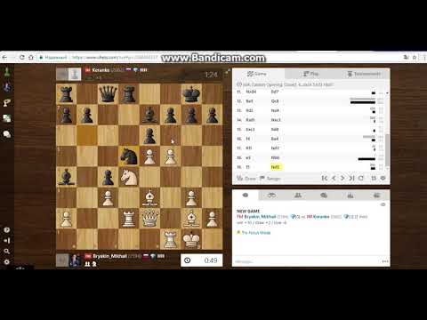 Blitz on Chess.com FM Bryakin Mikhail - IM Vladimir Seliverstov