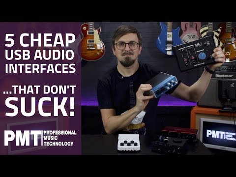 Top 5 Cheap Audio Interfaces That Don't Suck! What's the best budget audio interface?