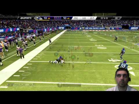 turnovers %d1%8f us ravens vs giants 2012 facecam next gen madden 15 gameplay 25 gameplay