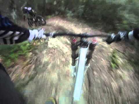 JB downhill run with Andreu Lacondeguy and David Acedo Go Pro part 2