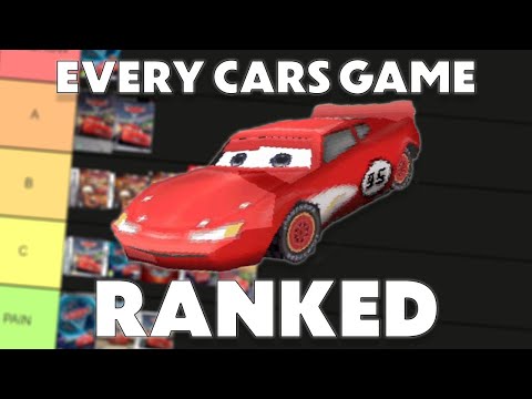 EVERY CARS GAME RANKED!