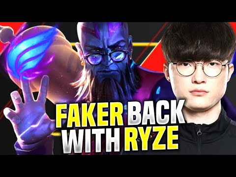 15 |  T1 Faker Plays Ryze vs Qiyana Mid!  | T1 Faker Back With Ryze!  |  KR SoloQ 10 |