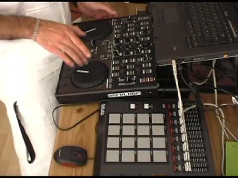 FX-Routine on Traktor Pro with Reloop Digital Jockey 2 and Akai MPD 32