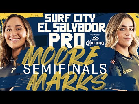 Carissa Moore vs Caroline Marks | Surf City El Salvador Pro 2023 - Semifinals Heat Replay
