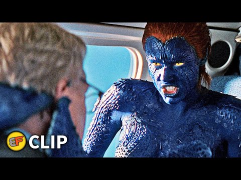Mystique Abducts Senator Kelly - Helicopter Scene | X-Men (2000) Movie Clip HD 4K