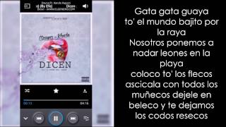DICEN (LETRA) - OZUNA FT KENDO KAPONI