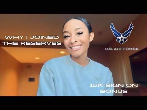 WHY DID I JOIN THE AIR FORCE RESERVE? AMAZING BENEFITS 2024
