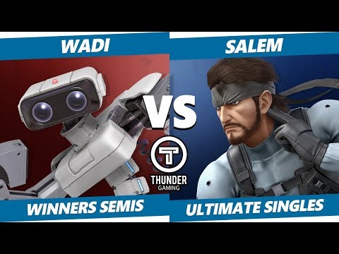 Thunder Smash SSBU - WaDi (WFT, ROB) Vs. MVG | Salem (Snake) Smash Ultimate Tournament Winners Semis