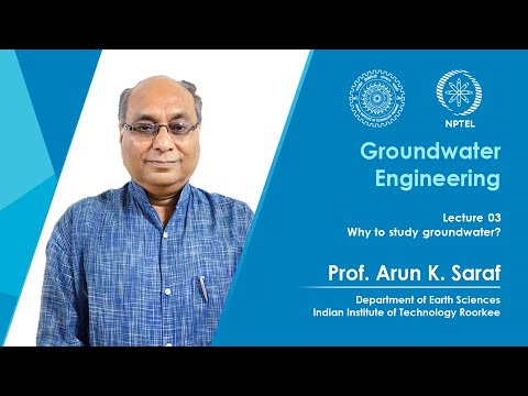 Lecture 62 Artificial Recharge Techniques and Designs