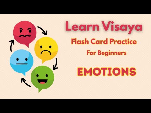 EMOTIONS | Learn 20 New Visaya Words  |  Flashcard Practice for Beginners