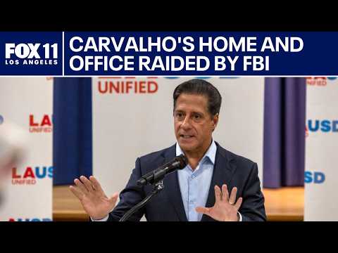 LIVE: FBI raids LAUSD Superintendent Alberto Carvalho's home, office