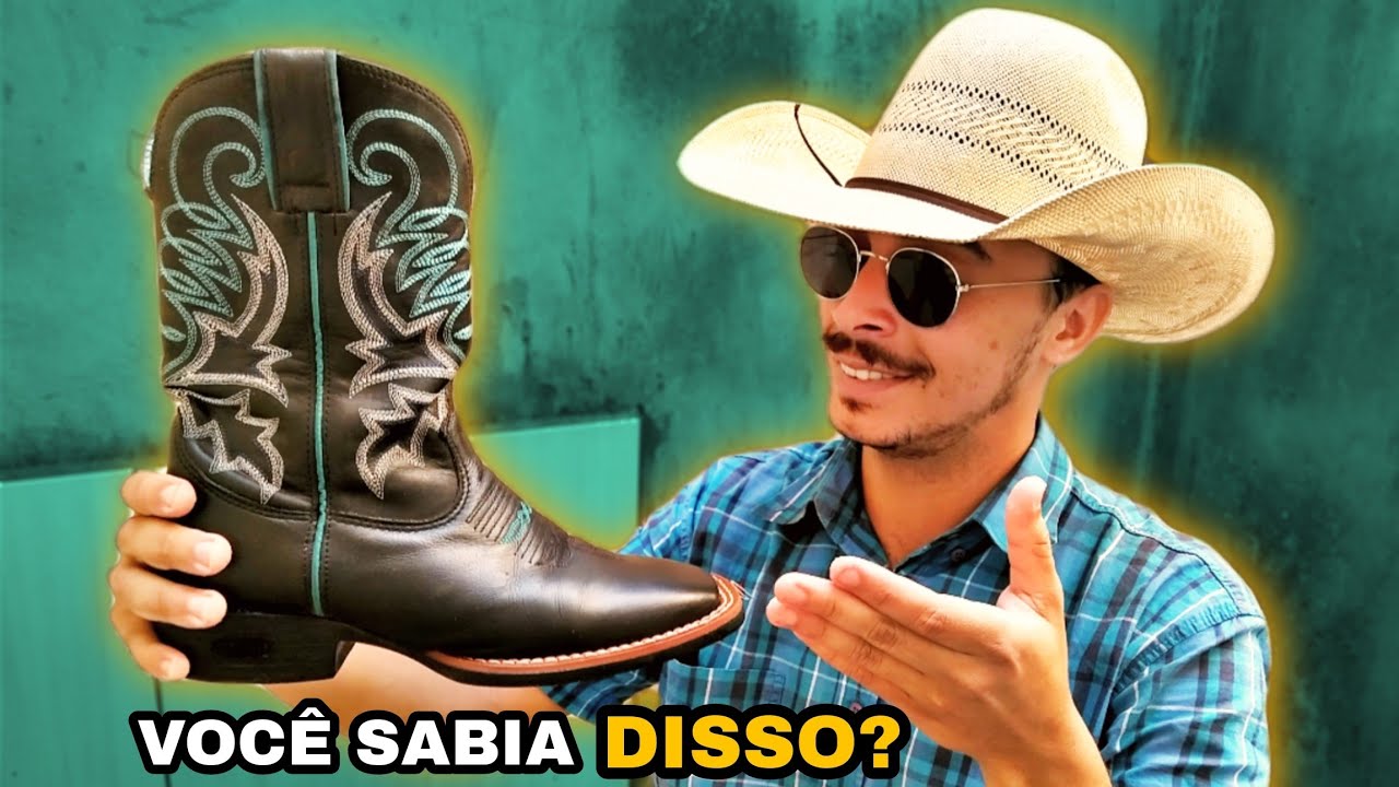 COMO LIMPAR E HIDRATAR SUA BOTA.