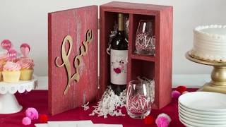 How To Video | Create a Beautiful Galentine's Day Gift Box with Varathane