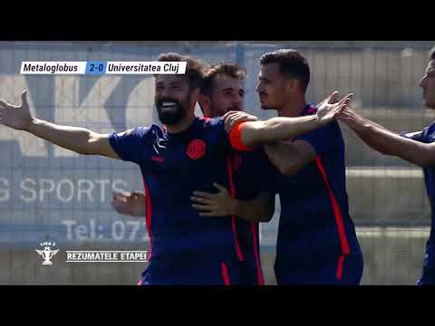 Rezumat Liga 2 | Metaloglobus - Universitatea Cluj 2-0