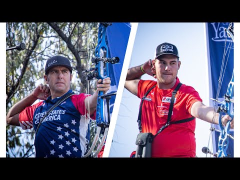 Dave Cousins v Nico Wiener – compound men gold