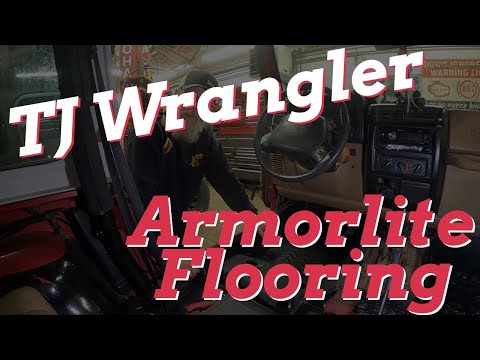 TJ Wrangler Armorlite Flooring Install