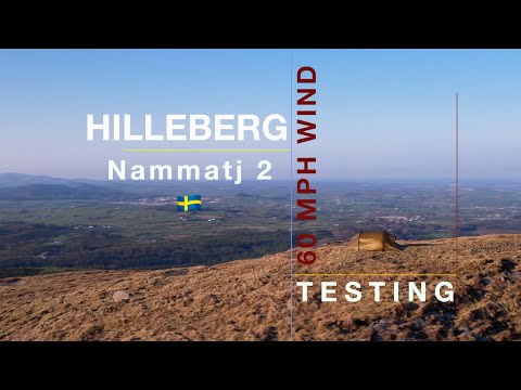 Hilleberg Nammatj im Sturmtest – Hält es gemessenen Windgeschwindigkeiten von 58,6 Meilen pro Stu...