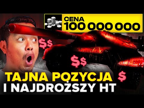 NAJDROŻSZY CZOŁG CIĘŻKI za 100 MLN *TAJNA POZYCJA*