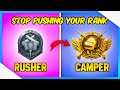 STOP PUSHING CONQUEROR IN A WRONG WAY | PUBG MOBILE & BGMI RANK PUSH TIPS AND TRICKS