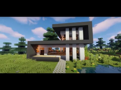 The Ultimate Modern House Build in Minecraft!
