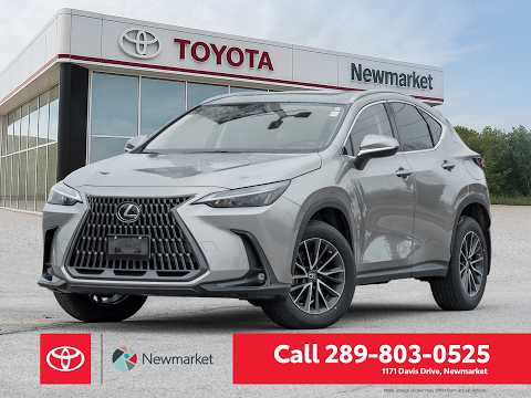 2022 Lexus NX 350h AWD in Silver for sale at Newmarket Toyota in Newmarket, ON