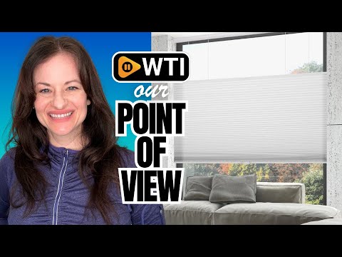 Customized Cellular Shades Top Down Bottom Up Light Filtering Cordless Honeycomb Window Blinds for Windows - WTI product video review