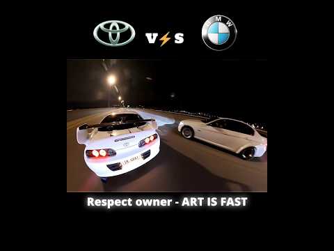 SUPRA MK4 💀 V⚡S BMW E39 🗿