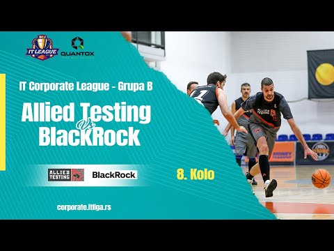 28.01.2023 IT CORPORATE LIGA Grupa B 13:45 ALLIED TESTING - BLACKROCK