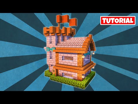 Minecraft Tower Survival House Tutorial🛠️