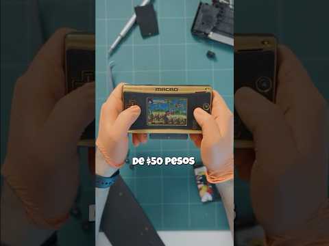 De Nintendo DS ROTA a Game Boy Macro 😱 ¡No creerás el cambio! #bambulab #bambulabA1 #mexicomakers