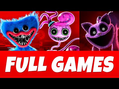 Poppy Playtime Chapters 1, 2, 3 Mobile - Gameplay Walkthrough - Full Games (iOS, Android)